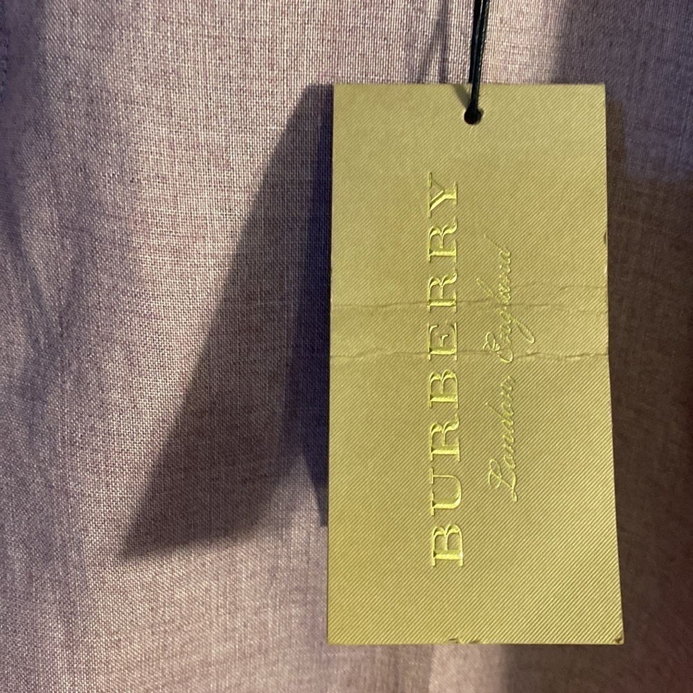 Burberry Mens Linen Golf Shorts Pink Heather Size 48 - Picture 5 of 9